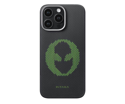 Etui do telefonów PITAKA x Aries Tactile Woven Case do iPhone 16 Pro Alien